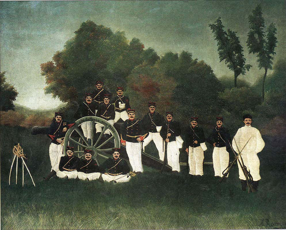 The Artillery men